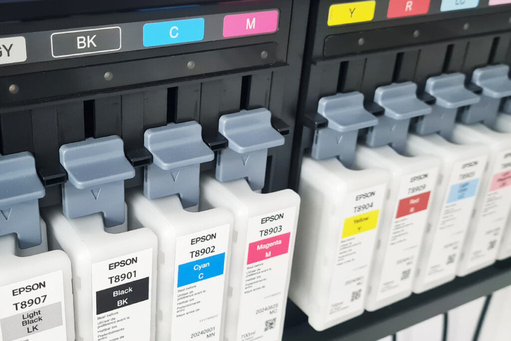 Tintensysteme für Large Format Druck